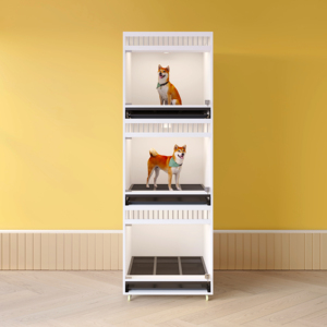 Çelik ve demir inşaat ile evcil hayvan kafesi ahşap dolap düğmesi cam ahşap sandık görüntülemek için <span class=keywords><strong>Pet</strong></span> köpekler kutu ambalaj dahil - Product Image 1