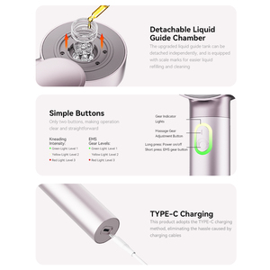 Peine masajeador de cabeza vibratorio automático inteligente eléctrico nuevo cepillo de masaje del cuero cabelludo para el crecimiento del cabello cepillo aliviar la cabeza - Product Image 5