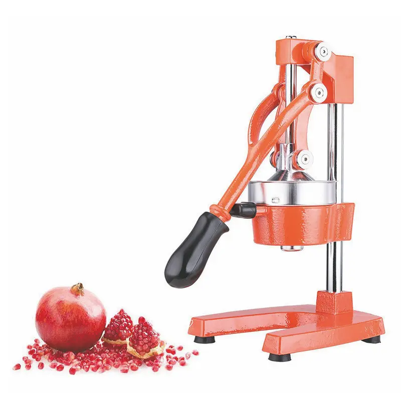 Home use and commercial use stainless steel flat head manual fruit juicer