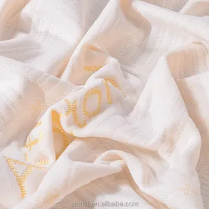 Yatak için özelleştirilebilir Polyester dokunmamış kumaş yapay pamuk kapitone kumaş