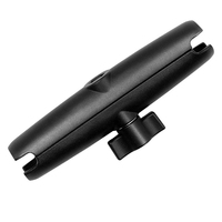 Bras à double douille en métal de 15cm pour RAM B Taille 1 "/25mm Bras d'extension à montage sphérique pour vélo, moto, camion, véhicule