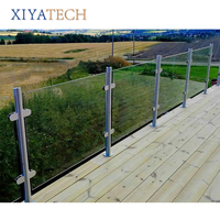 XIYATECH garde-corps de balcon extérieur en acier inoxydable Offres Spéciales balustrade de balustrade de tige de tube inoxydable