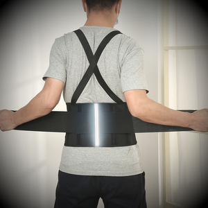 Ceinture réfléchissante pour levage lourd avec bretelles pour hommes et femmes-Soulagement de la douleur au bas du dos, récupération des blessures en con - Product Image 4