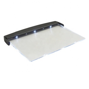 Loupe de lecture LED plate <span class=keywords><strong>A4</strong></span> pour une magnification de page entière, protection des yeux et aide à la lecture - Product Image 1