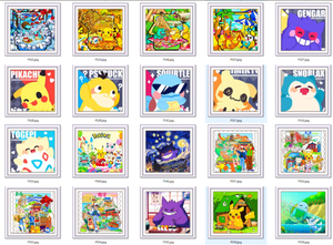 Jeu de société GP, cadeau, Pokemoned Funism, personnalisation en gros, gravure et impression 3D, <span class=keywords><strong>carte</strong></span> photo, origine Eif, pop, fan art Pokemoned - Product Image 3