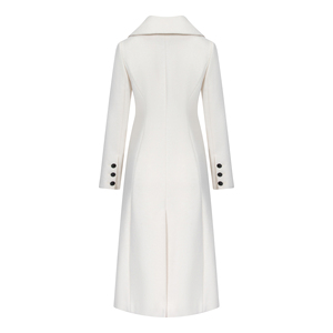 معطف شتوي صوفي طويل نسائي من LOVEXUAN، ماركات عالمية موثوقة، معطف صوف أبيض للسيدات يصل للقدمين - Product Image 2