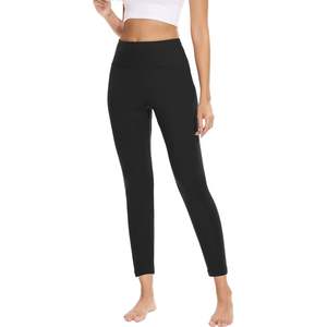 Leggings de Viscosa de Bambú Personalizados para Mujer, Pantalones de Yoga de Cintura Alta, Suaves y Elásticos, Pantalones Deportivos para Gimnasio - Product Image 1