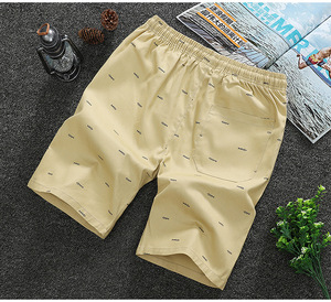 IStapromo Gifts Short de bain et de plage pour homme en coton, décontracté, coupe ample, grande taille, 5 pouces - Product Image 5