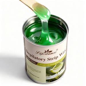 Cera depilatoria suave de aloe vera Lifestance Natural 800g, cera en barra para centros de belleza - Product Image 1