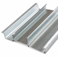 Profilé de support pour cloison sèche de haute qualité d'usine, profilé croisé standard, profilé en C, montant et rail pour la décoration murale