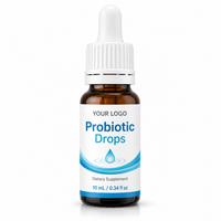 Gouttes Probiotiques pour la Santé Digestive, Gouttes de Soutien Quotidien de la Flore Intestinale, Gouttes de Vitalité Pure de Haute Qualité pour le Bien-être Général