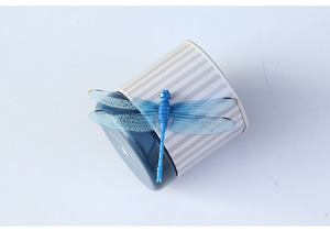 Luminose Libellule Simulate Colorate Fluorescenti Magneti per Frigorifero Accessori <span class=keywords><strong>di</strong></span> Lusso Arte Murale Decorazione Casa - Product Image 6