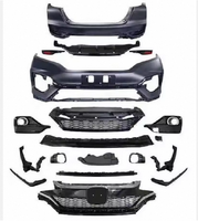 Kit carrosserie RS Style pour Honda Fit : Pare-chocs avant et arrière, jupes latérales et spoiler (2004-2020)