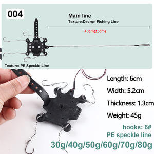 <span class=keywords><strong>2023</strong></span> nouveauté personnalisé OEM groupe <span class=keywords><strong>de</strong></span> pêche à la carpe attirail appât Cage mangeoire dispositif <span class=keywords><strong>de</strong></span> nidification cheveux plates-formes tortue crochet - Product Image 6