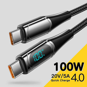 Nouvelle technologie d'alimentation 20w Usb C Light Ning Cable câble de données de Type C 100w affichage Led à charge rapide - Product Image 6