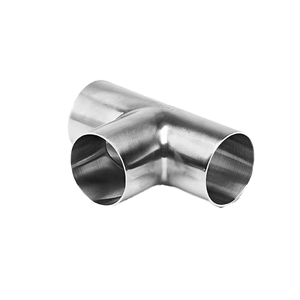 Chất lượng tốt tiêu chuẩn vệ sinh <span class=keywords><strong>TEE</strong></span> 3A <span class=keywords><strong>SS316</strong></span> phụ kiện đường ống ứng dụng 1 inch ba cách tri-kẹp bằng <span class=keywords><strong>Tee</strong></span> - Product Image 1
