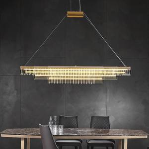 Estilo Hong Kong Post-Modern <span class=keywords><strong>Milan</strong></span> Designer Guía de luz LED grande Tira de araña de lujo Restaurantes Bares Colgante creativo - Product Image 3