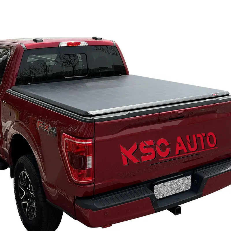 KSCAUTO Soft Tri Fold Truck Bed Tonneau Cover For 2019-2023 Ford Ranger 5'BED