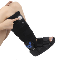 Fixation postopératoire de fracture du tendon d'Achille et attelle de marche pour botte de marche à Air réglable à Angle d'articulation de cheville