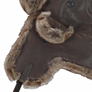 <span class=keywords><strong>Gorros</strong></span> de Invierno Tejidos Personalizados 2026, <span class=keywords><strong>Gorros</strong></span> de Piloto <span class=keywords><strong>Rusos</strong></span>, <span class=keywords><strong>Gorros</strong></span> Aviador Cálidos con Piel Sintética y Cuero, Venta al Por Mayor - Product Image 4