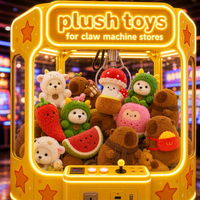 Peluche Coccinelle Mignonne, Jouet en Peluche Doux pour Machine à Pinces, Vente en Gros, Lots de Prises de Jeu d'Arcade, Recharges pour Machines à Grue pour Enfants