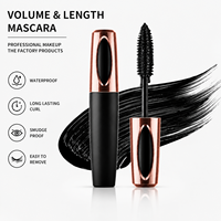 Mascara de luxe or rose allongeant, volumisant, recourbant, waterproof, pour cils, marque privée OEM ODM