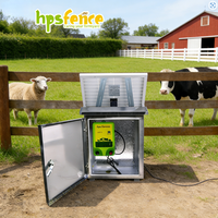 HPSfence HPSS100 1J Zonne-aangedreven omheiningssysteem complete set met efficiënte energiebeheer voor landbouwdieren