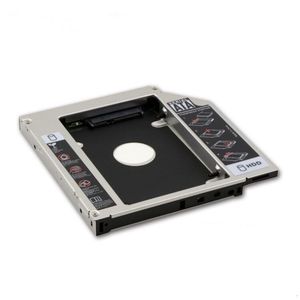 Second <b>HDD</b> Caddy 9.5mm SATA3 <b>Laptop</b> Optical Drive Bay SSD Mount Bracket Plastic Case - Product Image 2