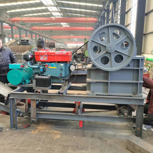 Easy Operation Hengtong 10 Tph Jaw Crusher <b>Machine</b> AC Motor 4-Pole 11kW Bearing Engine Stone Gravel Granite <b>Mining</b> Primary - Product Image 4