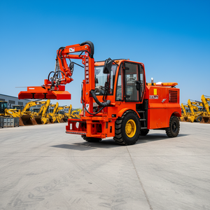 Taille-haie sur camion diesel personnalisable à longue portée pour l'aménagement paysager routier avec tête rotative de 0 à 300° et fonctionnement à 360° - Product Image 4