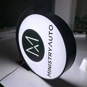 Công suất thấp trong nhà và ngoài trời dẫn ánh sáng hộp để hiển thị các dấu hiệu Thanh công ty trung tâm và treo quảng cáo Plaza - Product Image 3