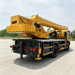 Promoción: Grúa Hidráulica Telescópica de 12 Toneladas con Motor, Caja de Cambios, Bomba y Rodamientos para Obras de Construcción, Altura de Elevación de 31 m - Product Image 4