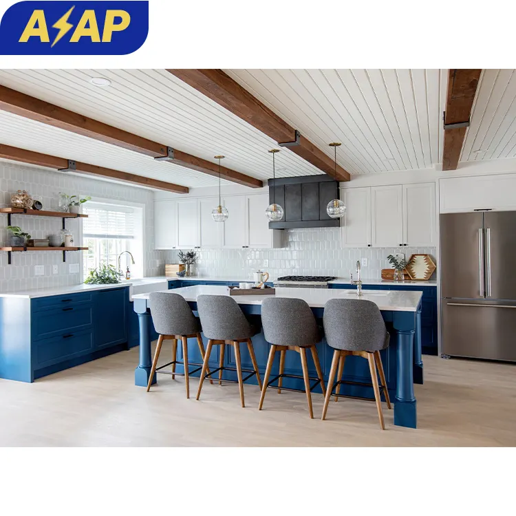 ASAP hot customization England style insert door panel lacquer shaker kitchen cabinets for sale