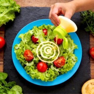 Trending Products 2026 New Arrivals Eco-Friendly Silicone <b>Salad</b> Dressing Container Sauce Bottle <b>Salad</b> <b>Tools</b> - Product Image 5