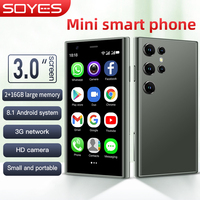 Soyes S23 3G Android Smartphone Promoción de fábrica 2025 3 pulgadas Tamaño de La Palma Quad Core Dual Sim Tiempo de espera prolongado