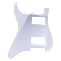 Plaques de guitare ST 4 plis 11 trous effet écaille de tortue, pickguard HH ST pour pièces de guitare électrique ST