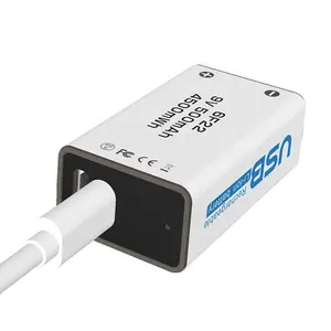 Hochwertig ersetzen aaa altmodische Trocken batterien Typ c Mikro-USB-Aufladung 1,5 V Li-Ion wiederauf ladbare Batterie