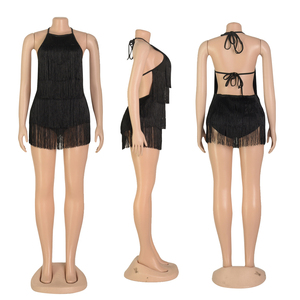 بدلة نسائية قصيرة, بدلة نسائية صيفية قصيرة بحمالة كتف موديل 2022 - Product Image 6