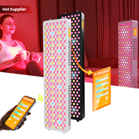 IDEATHERAPY Panneau de luminothérapie à 9 longueurs d'onde Réveil Bluetooth Luminothérapie rouge Panneau de luminothérapie LED Panneau de luminothérapie infrarouge