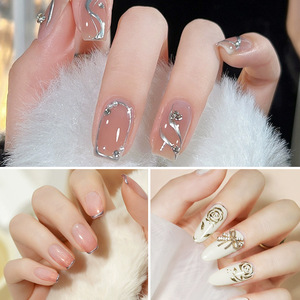 Vernis à ongles gel UV métallique 3 couleurs 5ml, effet peinture métallique, texture miroir, vernis gel soak-off, séchage LED, fournitures pour nail art - Product Image 4
