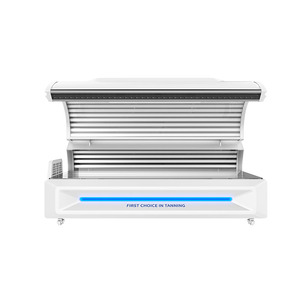 Machine de bronzage professionnelle, <span class=keywords><strong>solarium</strong></span> <span class=keywords><strong>corps</strong></span> <span class=keywords><strong>entier</strong></span> avec 42 lampes UV Cosmedico, lit de bronzage intégral avec système de refroidissement pour salon de beauté - Product Image 2
