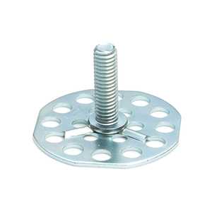 Profilés filetés soudés en acier galvanisé sur mesure avec rondelles de base perforées pour la fixation dans la construction - Product Image 1