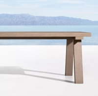 Ensembles de table à manger et de chaises de jardin en bois de teck de style classique avec coussins de siège imperméables approvisionnement direct en usine