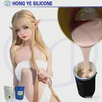 Fabricant de caoutchouc silicone, caoutchouc silicone résistant aux hautes températures pour jouets sexuels, poupées pour adultes, fabrication de dildos et de pénis