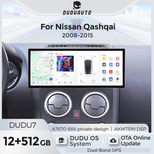 DUDUAUTO UIS7870 12.3 pouces Intelligent Car Android Player <span class=keywords><strong>Autoradio</strong></span> Stereo Head Unit GPS pour <span class=keywords><strong>Nissan</strong></span> <span class=keywords><strong>Qashqai</strong></span> <span class=keywords><strong>2008</strong></span> - 2015 - Product Image 4