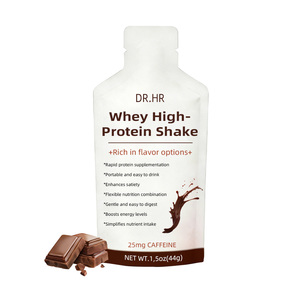 Shake protéiné au chocolat crémeux, nutrition sportive à emporter, vente <span class=keywords><strong>en</strong></span> gros, OEM - Product Image 1