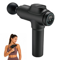 Pistolet de massage intelligent Eveekon à écran tactile, masseur à percussion des tissus profonds, 30 niveaux de vitesse, écran LCD, appareil de récupération musculaire