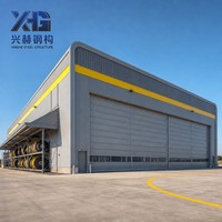 Construction de bâtiments préfabriqués à longue portée en structure métallique préfabriquée par le fabricant