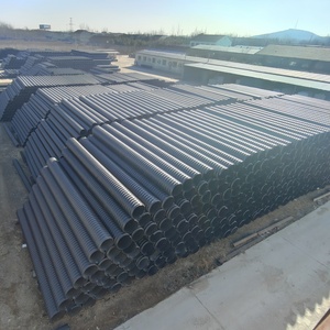 ท่อระบายน้ำ HDPE แบบยืดหยุ่นสองชั้น ผลิตจากโรงงานโดยตรง เป็นมิตรกับสิ่งแวดล้อม ทนแรงดันสูง น้ำหนักเบา SN8 ขนาด 500 มม. สำหรับงานระบายน้ำ - Product Image 4