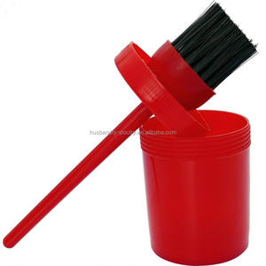 Brosse à sabots avec couvercle Brosse à huile pour sabots <span class=keywords><strong>Cheval</strong></span> Toilettage Sellerie équestre - Product Image 1